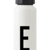 Botella isotérmica Arne Jacobsen - 500 ml - Letra E Cartas de diseño blanco Arne Jacobsen