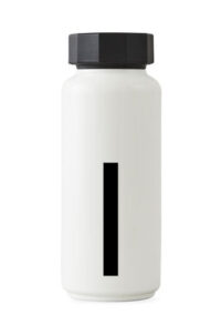 Garrafa isotérmica Arne Jacobsen - 500 ml - Letra I White Design Cartas Arne Jacobsen