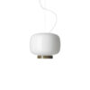 Lámpara de suspensión Chouchin Reverse 3 SP LED Blanco | Gris Foscarini Ionna Vautrin 1