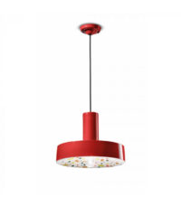 Lámpara de suspensión PI C2503 Rojo | Multicolor Ferroluce 1