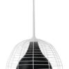Cage suspension lamp - Ø 46 cm White | Black Diesel with Foscarini Diesel Creative Team 1
