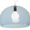 Suspension lamp FL / Y - Ø 52 cm Light blue Kartell Ferruccio Laviani 1