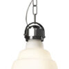 lámpara colgante Glas / cm Ø 22 blanco | Chrome Diesel con Foscarini Diesel equipo creativo 1