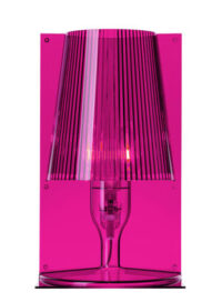 Tome a lâmpada de mesa rosa fúcsia Kartell Ferruccio Laviani 1