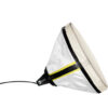 Lámpara de mesa Drumbox - Ø 45 cm Blanco | Diesel fluo amarillo con Foscarini Diesel equipo creativo 1