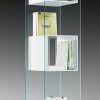 Magique White Totem Bookcase | Transparent FIAM Studio Klass
