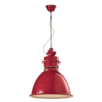 Lampu Suspensi Merah Industri C1750 oleh Ferroluce 1