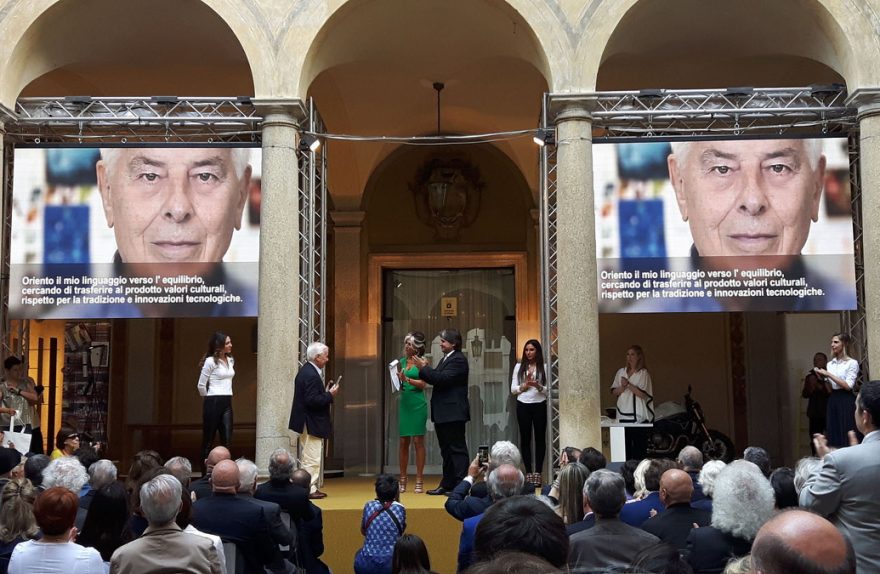 Carlo Bartoli Compasso D'oro Alla Carriera, premiazione