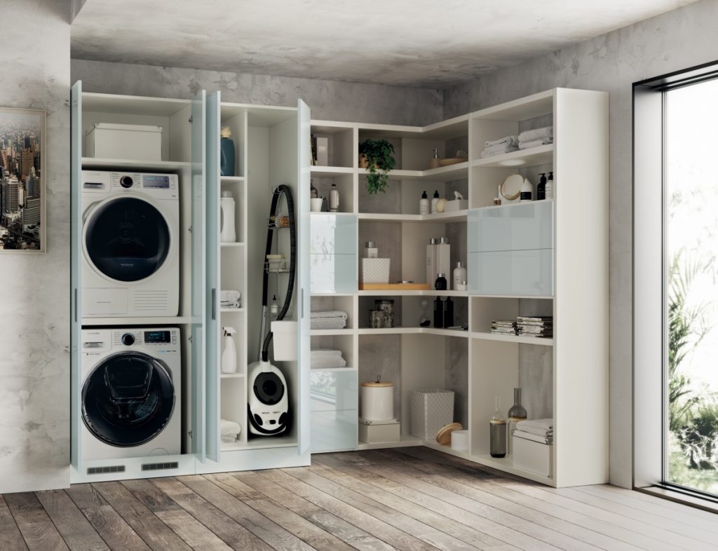 Πλυντήριο ρούχων Διάστημα από Scavolini Μπάνια