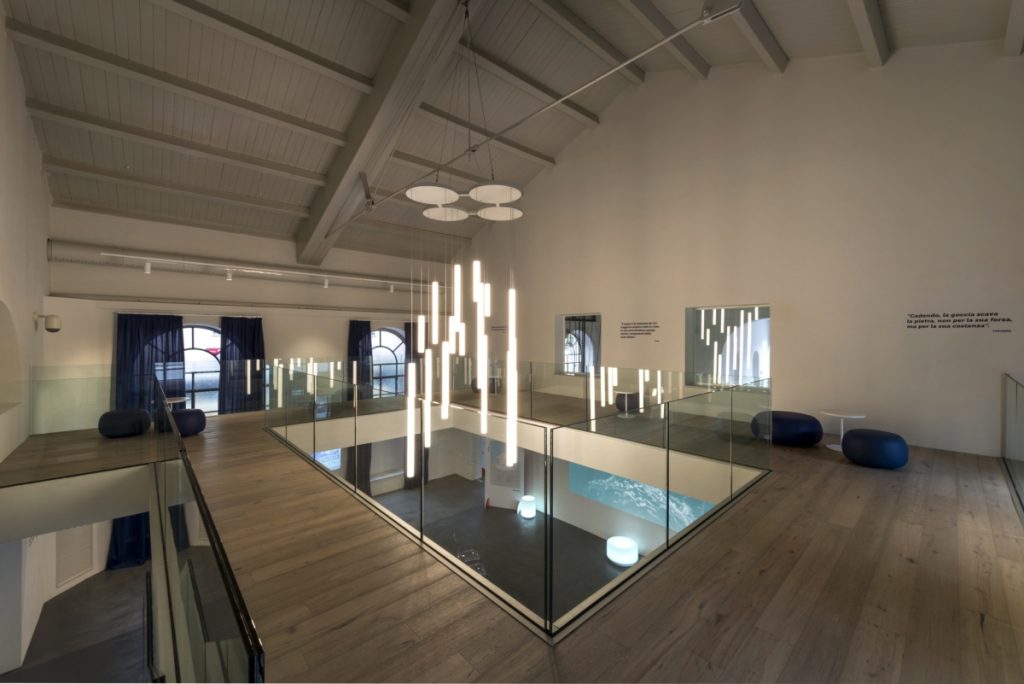 Zentrum des Mailänder Wassers