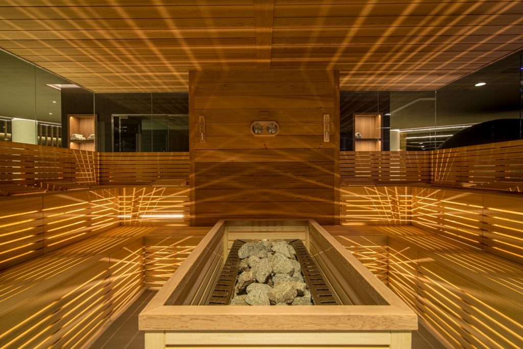 Neró Spa Studio Apostoli, La sauna